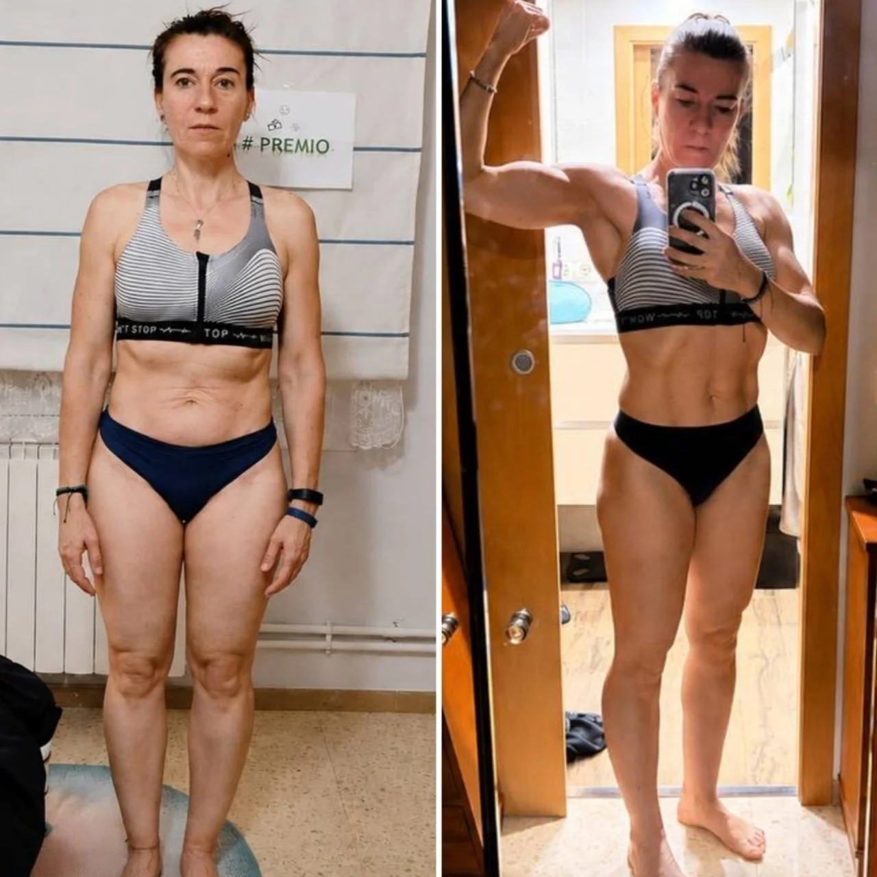 Resultat real abans i després de Angela Perez